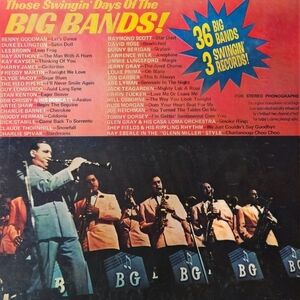 Vintage Vinyl - Those Swingin' Days of the Big Bands - 1970 - 3 Vinyls